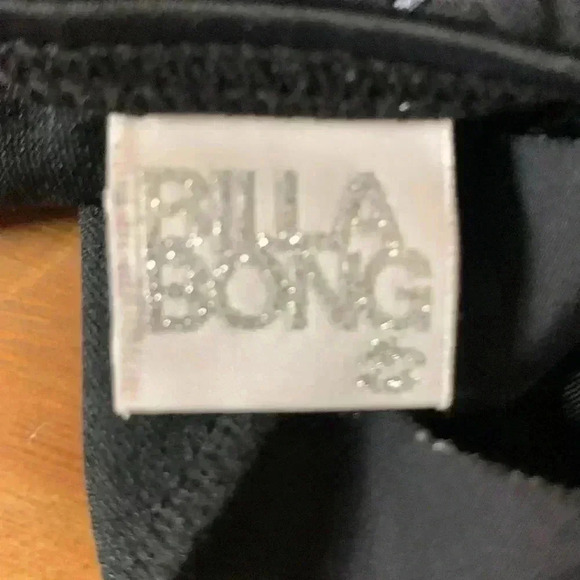 Billabong black one piece swimsuit with cutouts on the side, Size S - Picture 5 of 7